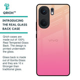 Pastel Pink Gradient Glass Case For IQOO Neo 9 Pro