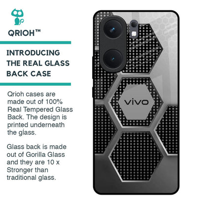 Hexagon Style Glass Case For IQOO Neo 9 Pro