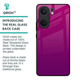 Magenta Gradient Glass Case For IQOO Neo 9 Pro
