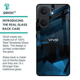 Polygonal Blue Box Glass Case For IQOO Neo 9 Pro