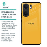 Fluorescent Yellow Glass case for IQOO Neo 9 Pro