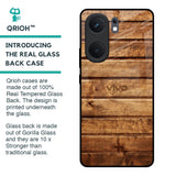 Wooden Planks Glass Case for IQOO Neo 9 Pro