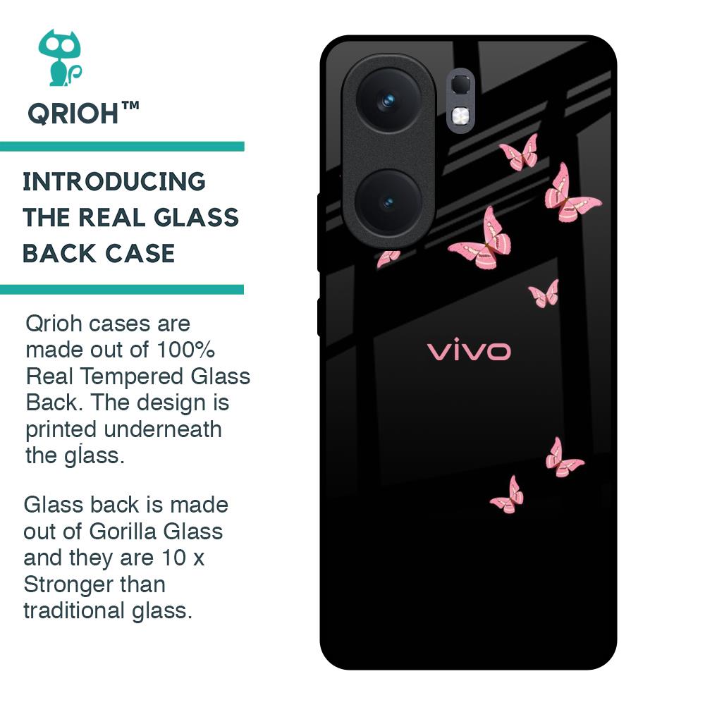 Fly Butterfly Glass Case for IQOO Neo 9 Pro