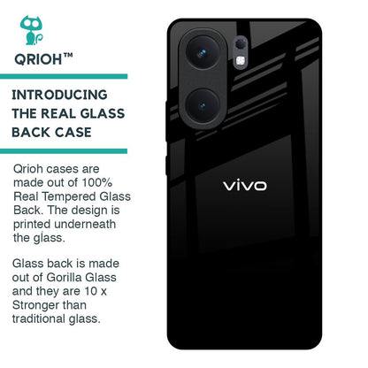 Jet Black Glass Case for IQOO Neo 9 Pro