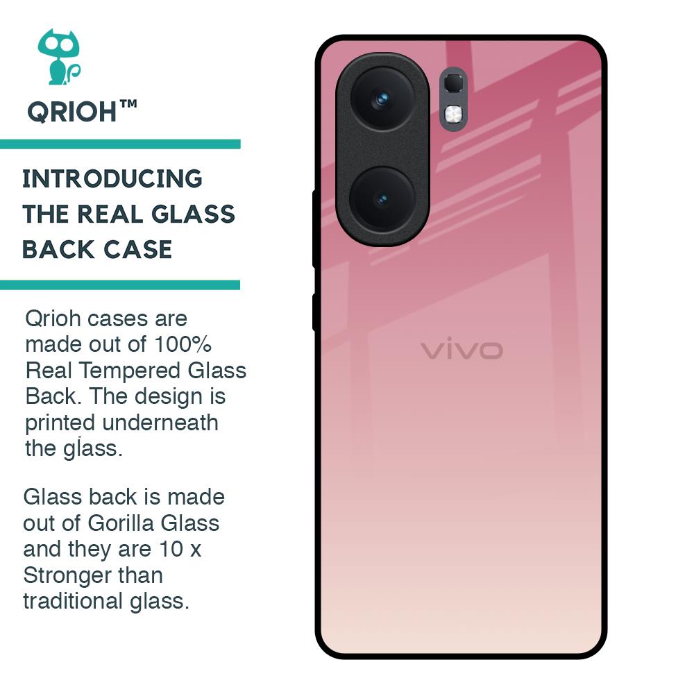 Blooming Pink Glass Case for IQOO Neo 9 Pro