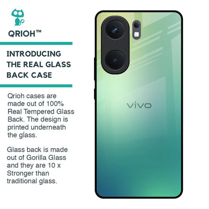 Dusty Green Glass Case for IQOO Neo 9 Pro