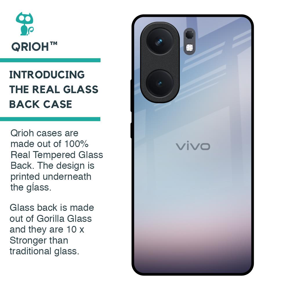 Light Sky Texture Glass Case for IQOO Neo 9 Pro