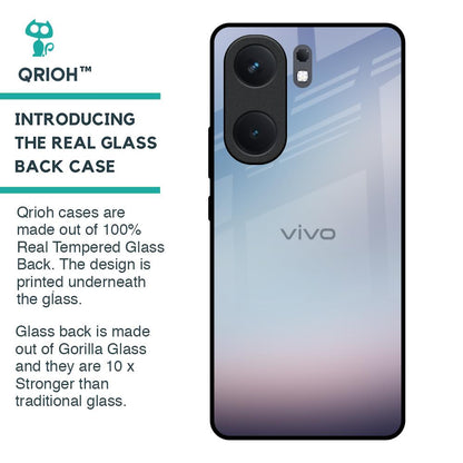 Light Sky Texture Glass Case for IQOO Neo 9 Pro