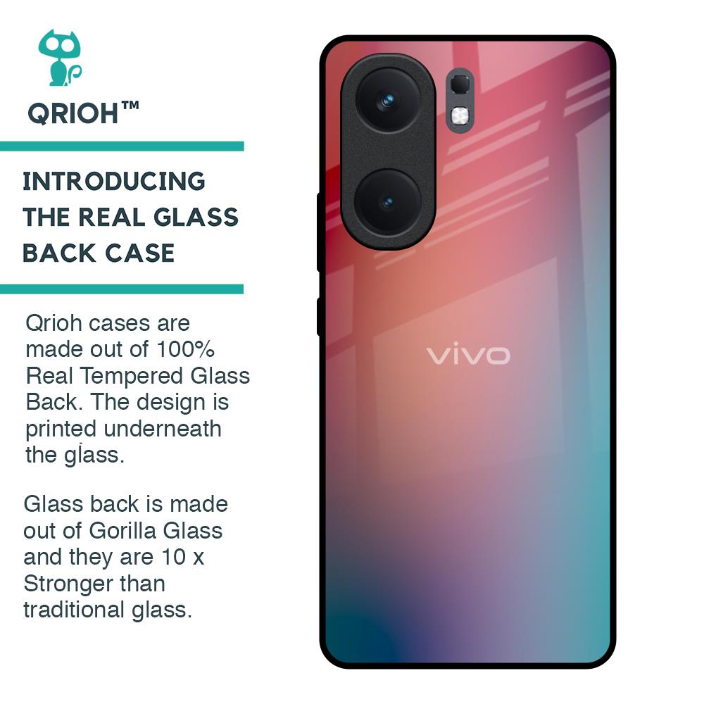 Dusty Multi Gradient Glass Case for IQOO Neo 9 Pro