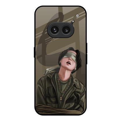 Blind Fold Nothing Phone 2a 5G Glass Back Cover Online