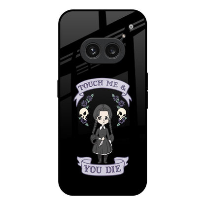 Touch Me & You Die Nothing Phone 2a 5G Glass Back Cover Online