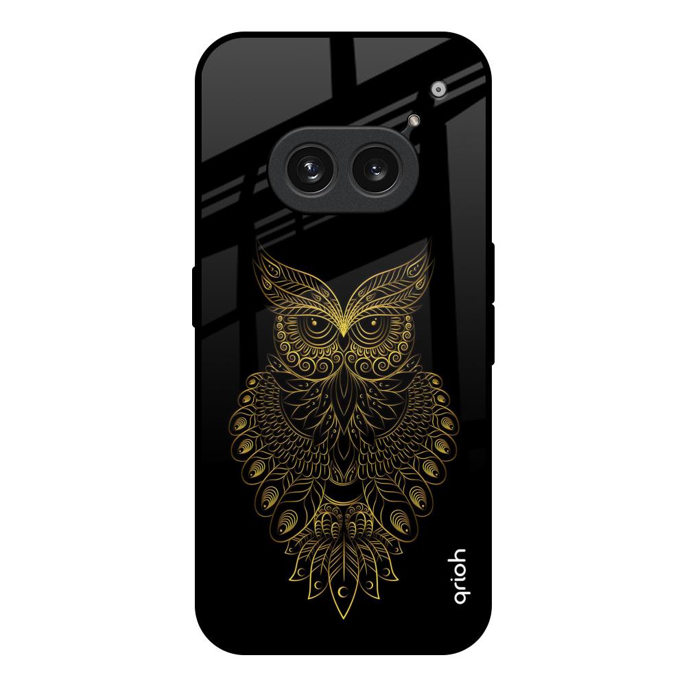 Golden Owl Nothing Phone 2a 5G Glass Back Cover Online
