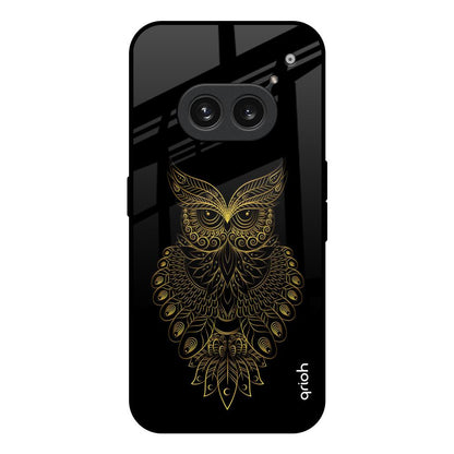 Golden Owl Nothing Phone 2a 5G Glass Back Cover Online