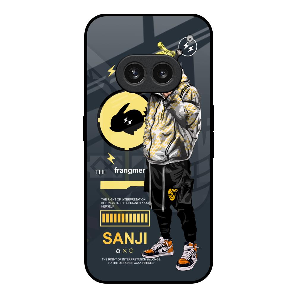 Cool Sanji Nothing Phone 2a 5G Glass Back Cover Online