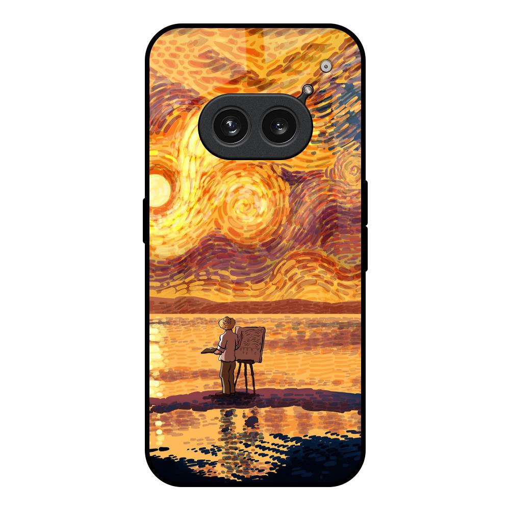 Sunset Vincent Nothing Phone 2a 5G Glass Back Cover Online