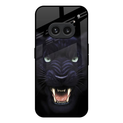 Angry Black Leopard Nothing Phone 2a 5G Glass Back Cover Online