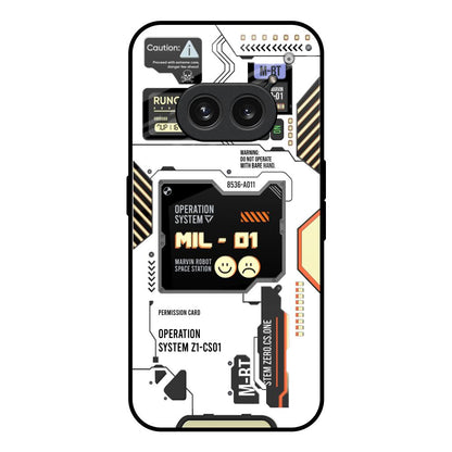 Tech Display Nothing Phone 2a 5G Glass Back Cover Online