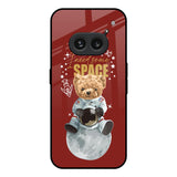 Astronaut Bear Nothing Phone 2a 5G Glass Back Cover Online