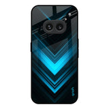 Vertical Blue Arrow Nothing Phone 2a 5G Glass Back Cover Online
