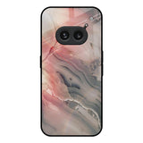 Pink And Grey Marble Nothing Phone 2a 5G Glass Back Cover Online