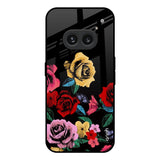 Floral Decorative Nothing Phone 2a 5G Glass Back Cover Online