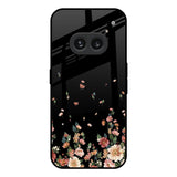 Floating Floral Print Nothing Phone 2a 5G Glass Back Cover Online