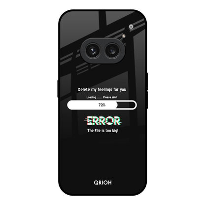 Error Nothing Phone 2a 5G Glass Back Cover Online