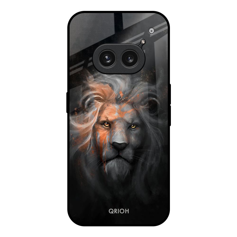 Devil Lion Nothing Phone 2a 5G Glass Back Cover Online