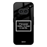 Dope In Life Nothing Phone 2a 5G Glass Back Cover Online
