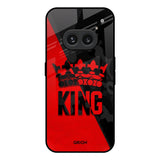 I Am A King Nothing Phone 2a 5G Glass Back Cover Online