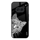 Kitten Mandala Nothing Phone 2a 5G Glass Back Cover Online