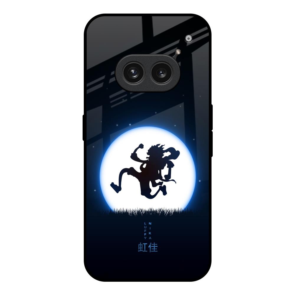 Luffy Nika Nothing Phone 2a 5G Glass Back Cover Online