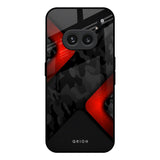 Modern Camo Abstract Nothing Phone 2a 5G Glass Back Cover Online