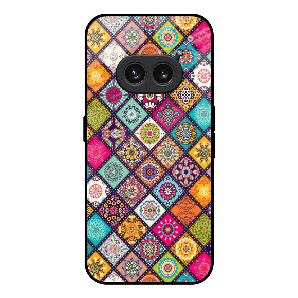Multicolor Mandala Nothing Phone 2a 5G Glass Back Cover Online