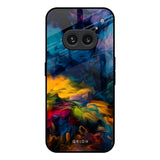 Multicolor Oil Painting Nothing Phone 2a 5G Glass Back Cover Online