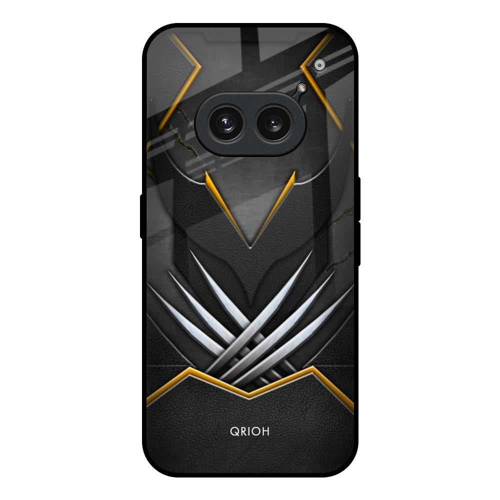 Black Warrior Nothing Phone 2a 5G Glass Back Cover Online