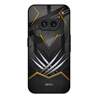 Black Warrior Nothing Phone 2a 5G Glass Back Cover Online