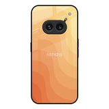 Orange Curve Pattern Nothing Phone 2a 5G Glass Back Cover Online