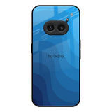 Blue Wave Abstract Nothing Phone 2a 5G Glass Back Cover Online
