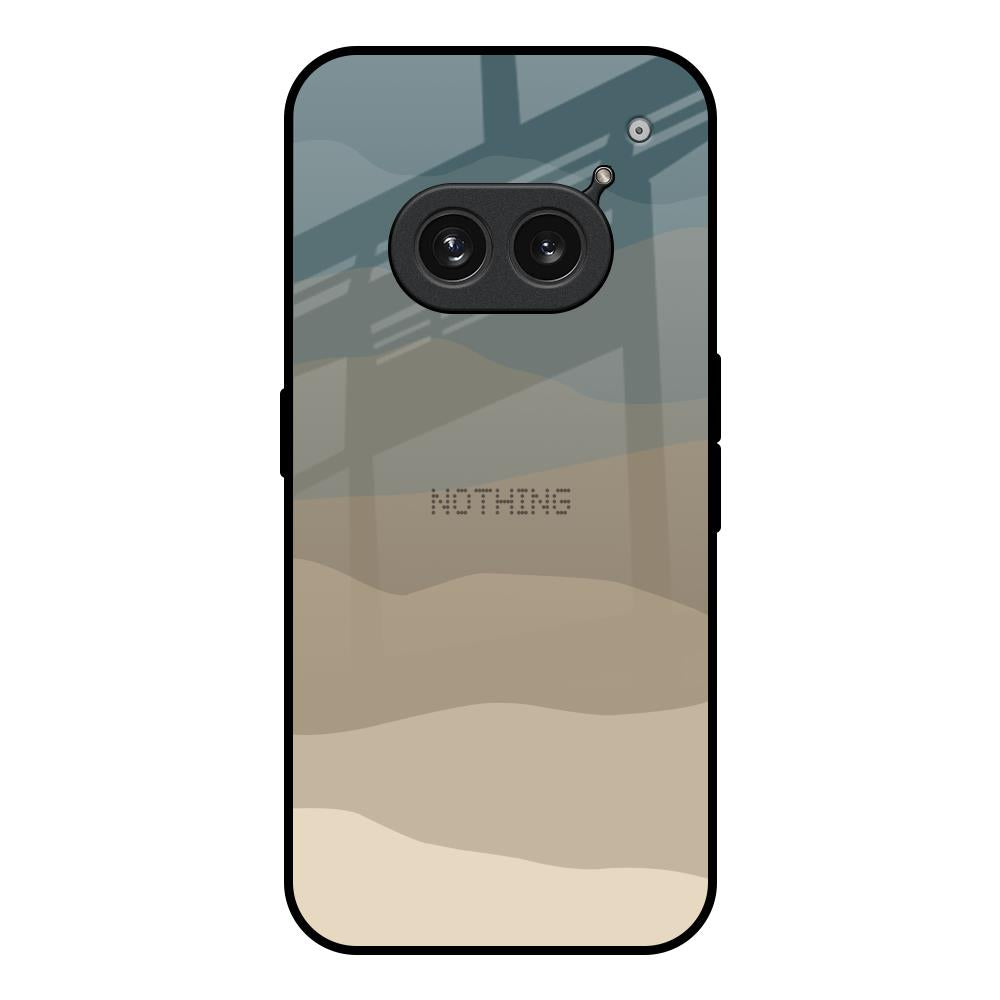 Abstract Mountain Pattern Nothing Phone 2a 5G Glass Back Cover Online