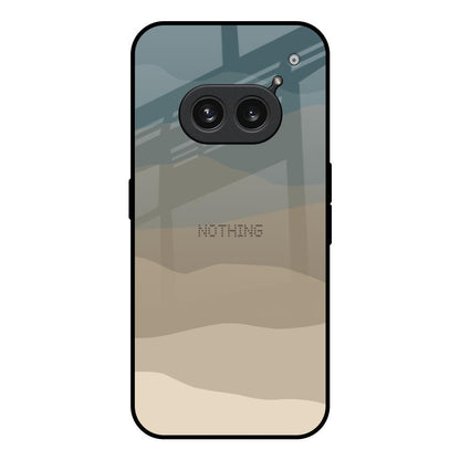 Abstract Mountain Pattern Nothing Phone 2a 5G Glass Back Cover Online
