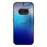 Blue Rhombus Pattern Nothing Phone 2a 5G Glass Back Cover Online