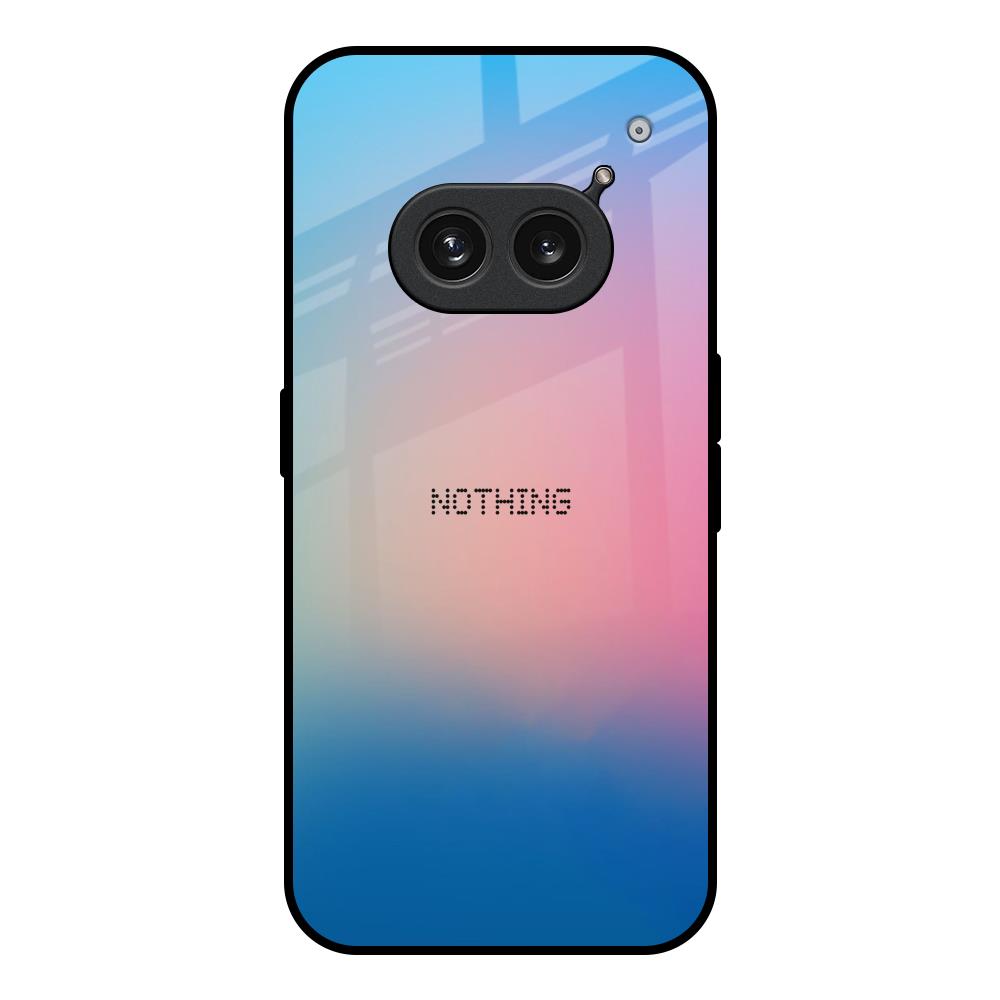 Blue & Pink Ombre Nothing Phone 2a 5G Glass Back Cover Online