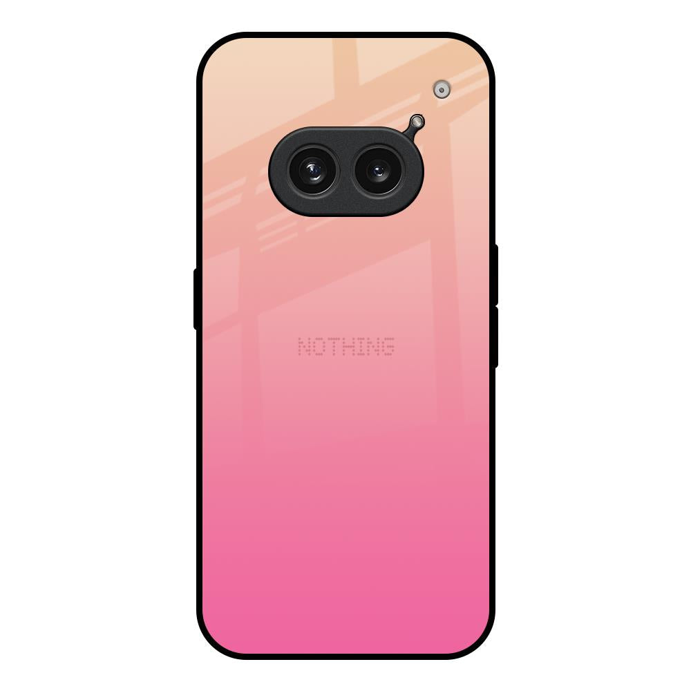 Pastel Pink Gradient Nothing Phone 2a 5G Glass Back Cover Online
