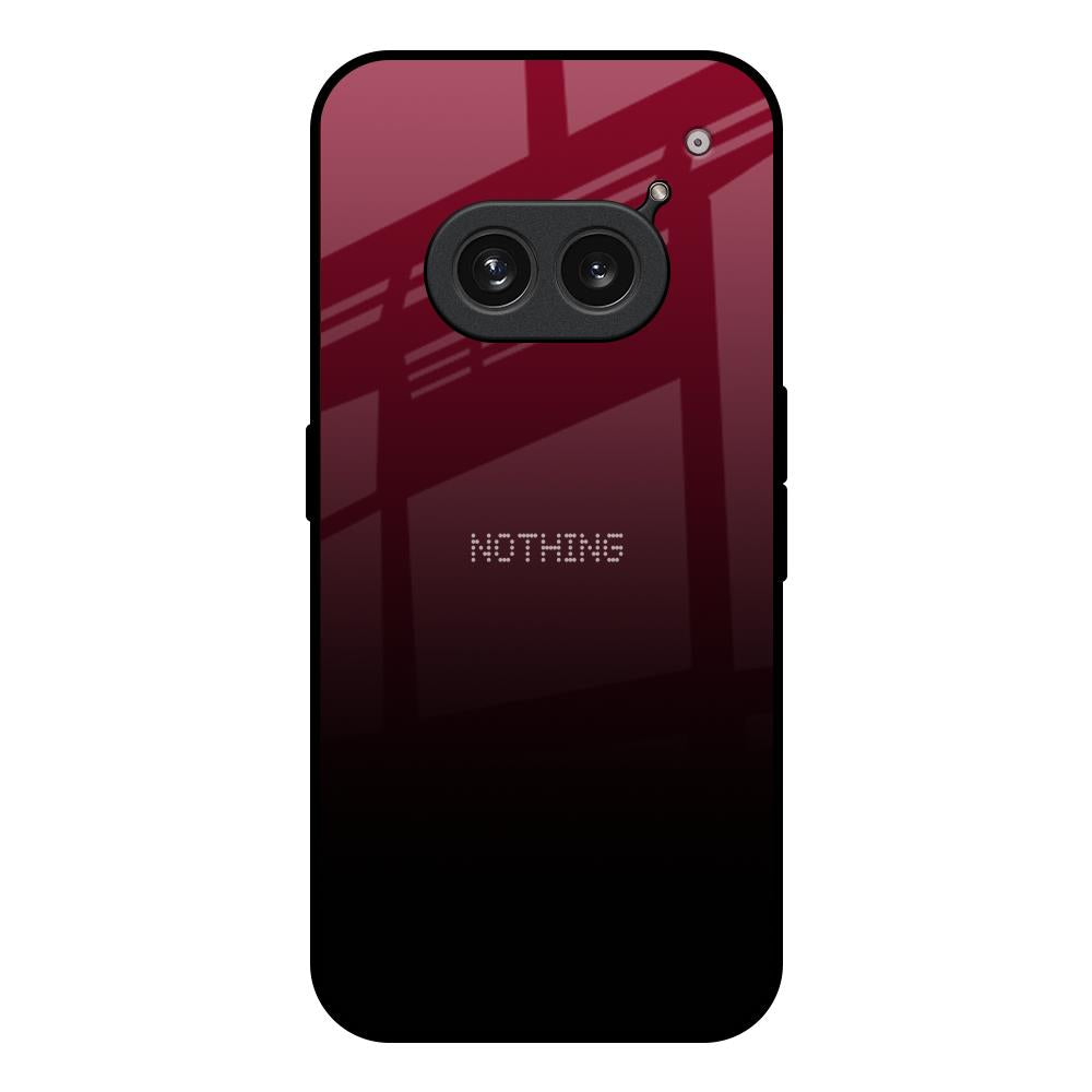 Wine Red Nothing Phone 2a 5G Glass Back Cover Online