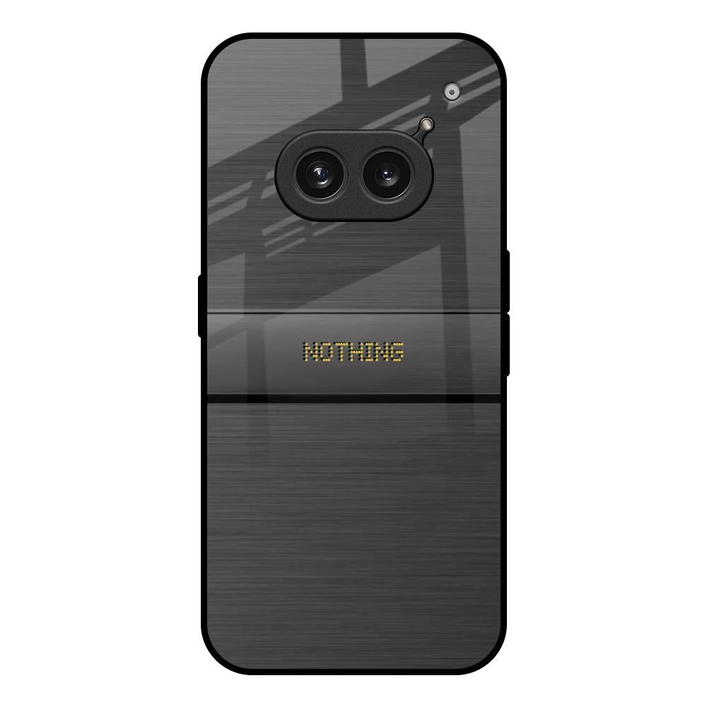 Grey Metallic Glass Nothing Phone 2a 5G Glass Back Cover Online