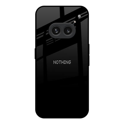 Jet Black Nothing Phone 2a 5G Glass Back Cover Online