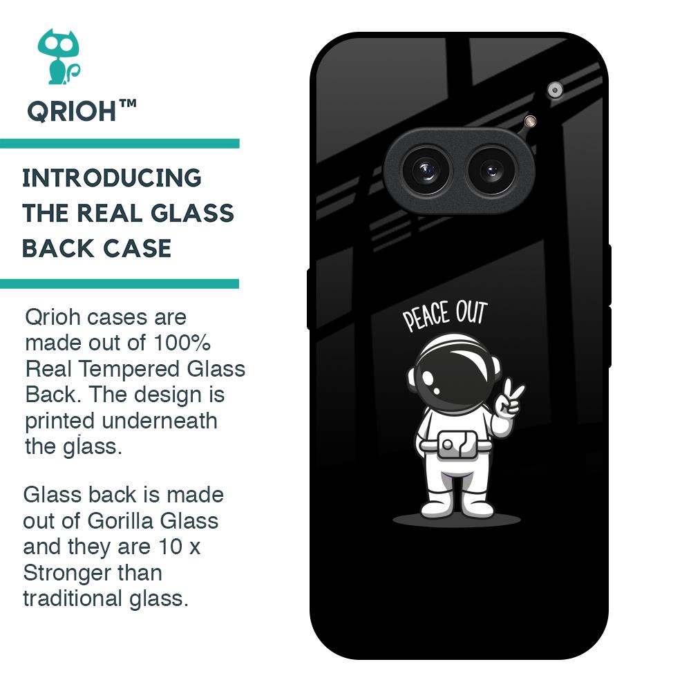 Peace Out Astro Glass Case for Nothing Phone 2a 5G