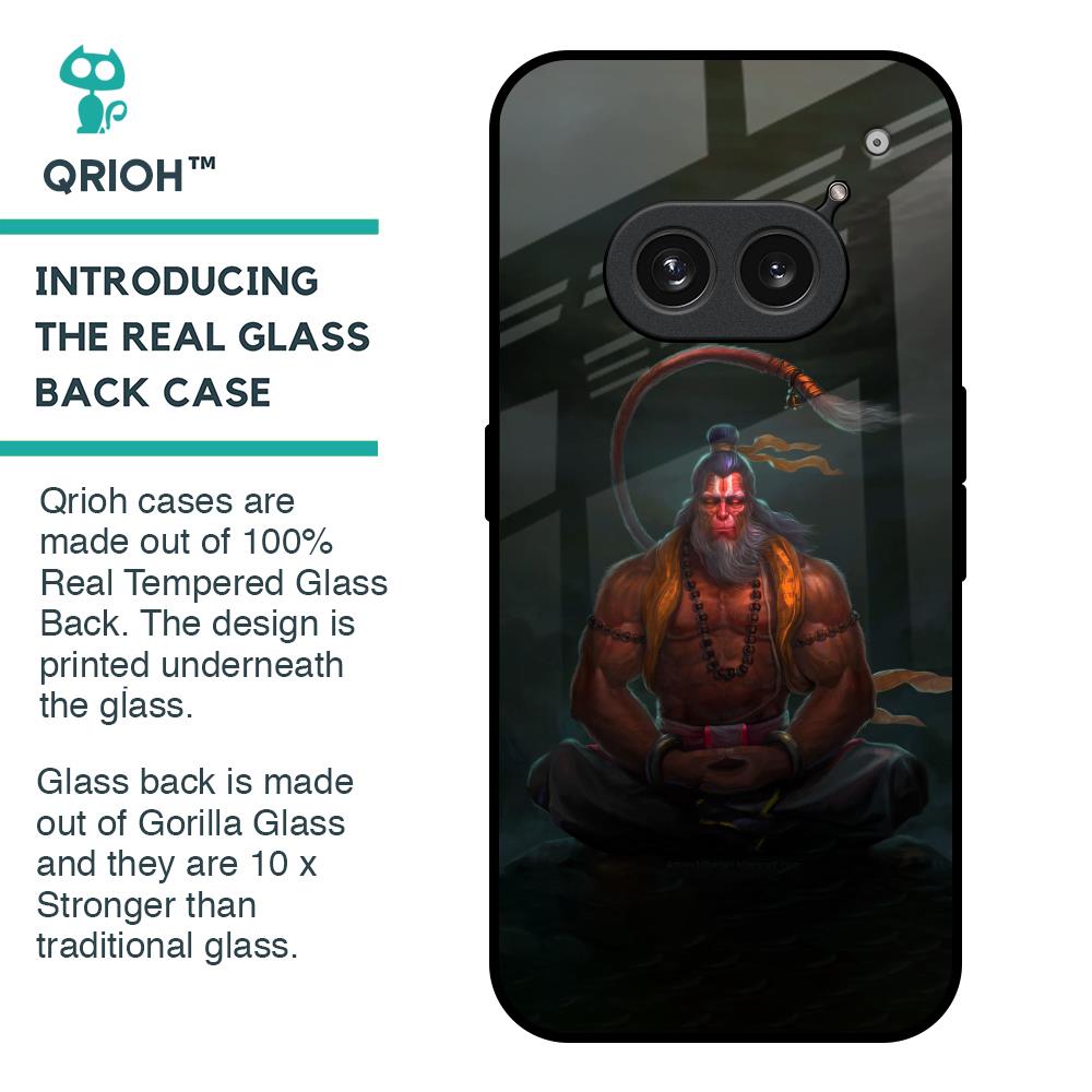 Lord Hanuman Animated Glass Case for Nothing Phone 2a 5G