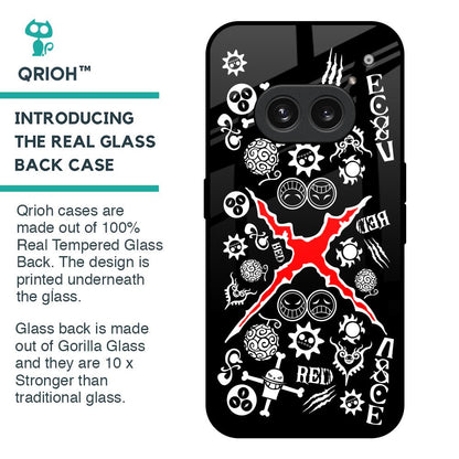 Red Zone Glass Case for Nothing Phone 2a 5G